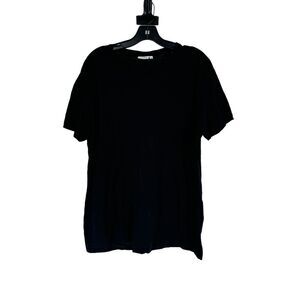 J Lindeburg T-Shirt Womens‎ Black Short Sleeve Shirt Size XL